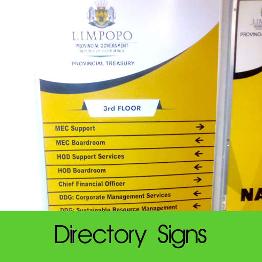 Directory Signs